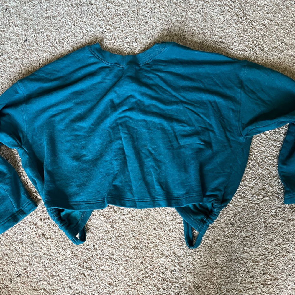 Fabletics long sleeve open back top